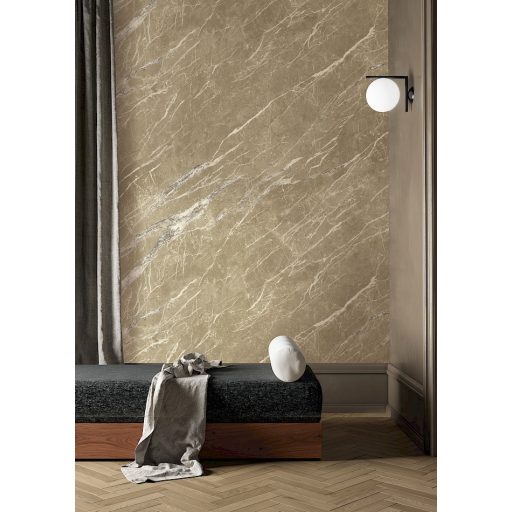 Meglepően valósághű márványmotívum szürkésbarna fehér és grafitszürke tónus falpanel