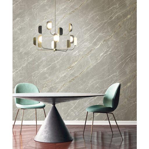 Meglepően valósághű márványmotívum szürke fehér és sárgásbarna tónus falpanel