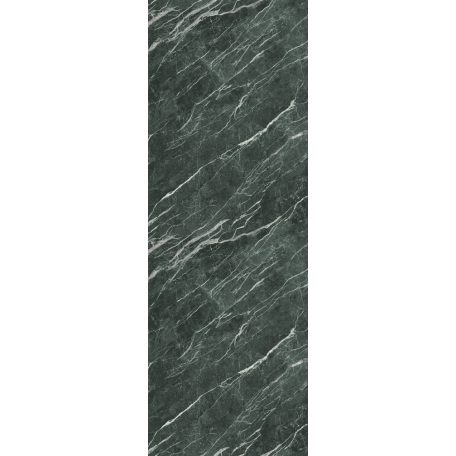 Meglepően valósághű márványmotívum szürkésfehér és zöld/sötétzöld tónus falpanel