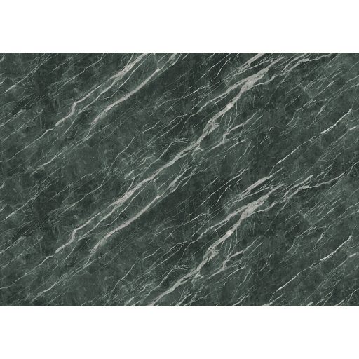 Meglepően valósághű márványmotívum szürkésfehér és zöld/sötétzöld tónus falpanel