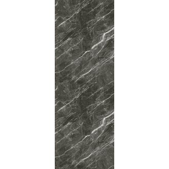   Meglepően valósághű márványmotívum szürkésfehér sötétszürke és fekete tónus falpanel