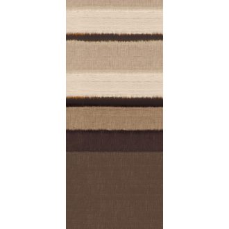   Vízszintes csíkos mintázatú akvarell színátmenetes minta bézs szürkésbézs barna és sötétbarna tónus falpanel