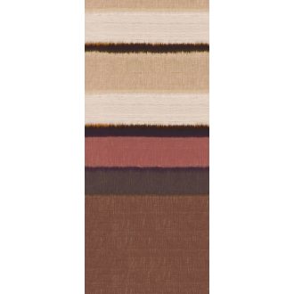   Vízszintes csíkos mintázatú akvarell színátmenetes minta bézs szürkésbézs barna sötétbarna és vörös tónus falpanel