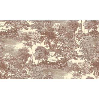   Ősi erdők titkai után kutatva metszet monokróm panoráma tónus falpanel