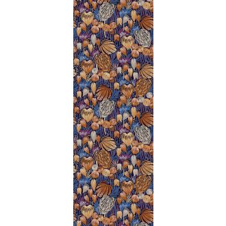   Pomona az erdei gyümölcsök istennője - elképesztő organikus kreáció fekete lila barna szines falpanel