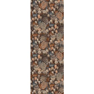   Pomona az erdei gyümölcsök istennője - elképesztő organikus kreáció fekete barna szürkésbarna szines falpanel