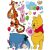 Disney Winnie the Pooh - Micimackó szines falmatrica