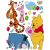 Disney Winnie the Pooh - Micimackó szines falmatrica