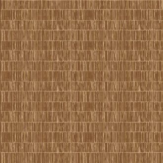   Akár egy japán teakert - részletgazdag bambusz/bambuszfüggöny mintázat fahéj karamell mogyoró és bronz tónus tapéta