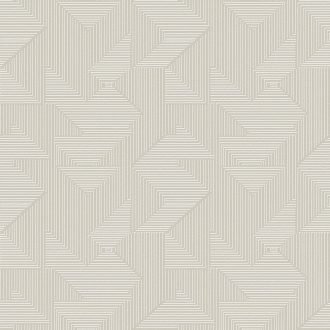   Koncentrikus geometriai formák - a hieroglifák modern interpretációja meleg bézs és törtfehér tónus tapéta