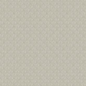   Art Deco stílusú "áttetsző" legyező mintázat csillogó minta bézs és szürkésbézs tónus tapéta