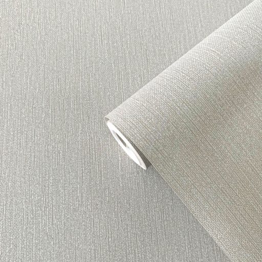 Finoman texturált valósághű lenvászon szövésű csillogó minta bézs/szürkésbézs tónus tapéta