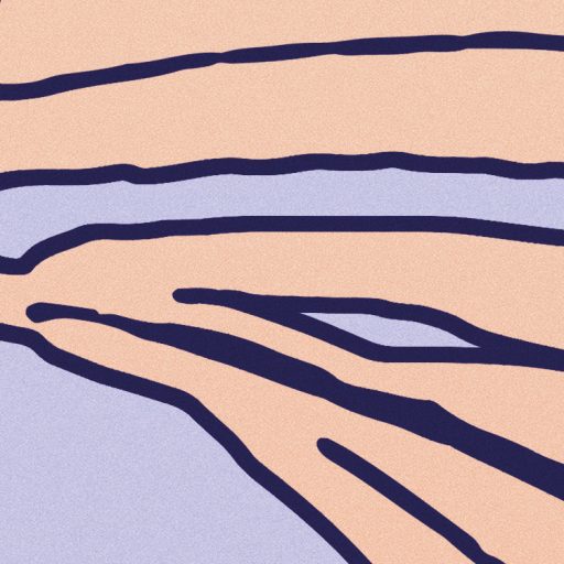 Merész színekkel energizált művészi és vibráló trópusi levélmintázat rózsaszín lila pink és narancs tónus falpanel