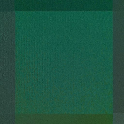 Művészien összeolvadó pixelhatású négyzetek innovatív 3D mintája sötétzöld kék türkiz sárga narancs és rózsaszín tónus falpanel