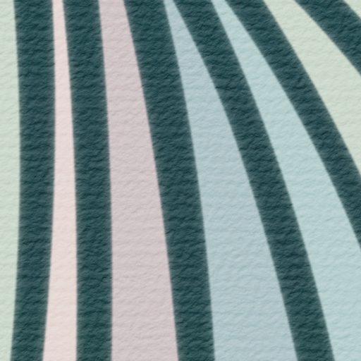 Kreatív háromdimenziós hullám design pasztell színekben rózsaszín kék zöld és bézs tónus falpanel