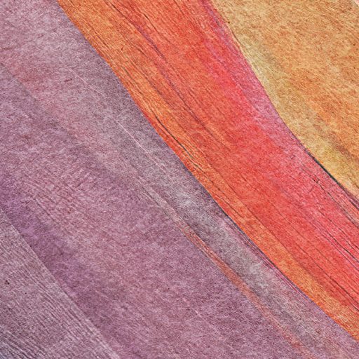 Színfolyamok örvénylő művészi mintája "különleges ecsetkezelés" lila türkizkék narancs vörös és kék tónus falpanel