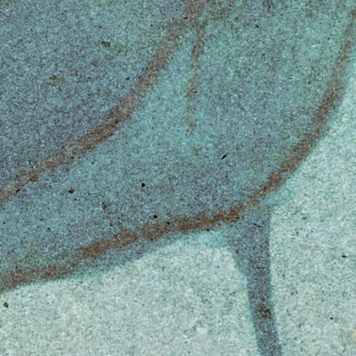 Finoman megrajzolt lefelé hajló virágok és levelek dekormintája bézs zöldeskék zöld és fehér tónus falpanel