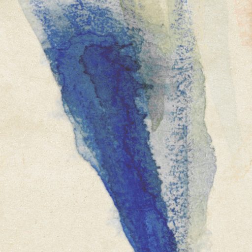 Akvarell stílusban festett mezei növények és virágok lágy vonalakkal bézs kék zöld és világosbarna tónus falpanel