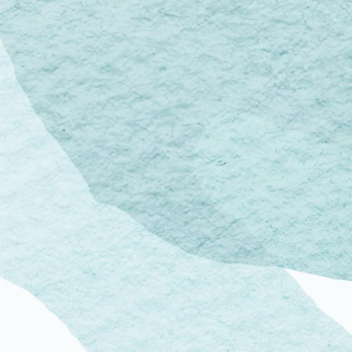 Akvarell hatású egymásba olvadó trópusi levélmintázat fehér és pasztell zöld vízkék szürkészöld tónus falpanel