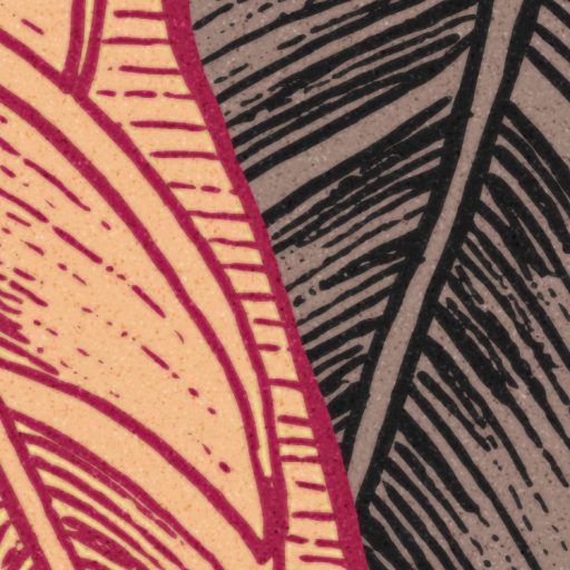 Légies romantikus hangulatú részletesen kidolgozott realisztikus levélmotívum rózsaszín puder korall és sokszínű tónus falpanel