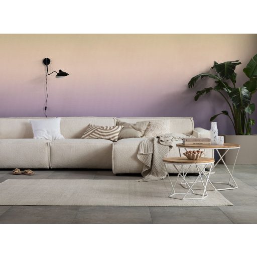 Elegáns színátmenetes (gradiens) design aranysárga sárga rózsazín és levendula tónus falpanel