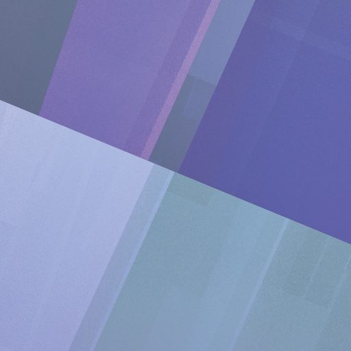 Holografikus 3D absztrakt geometrikus digitális művészeti alkotás rózsaszín kék lila fehér és türkiz tónus falpanel