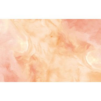   Cukorfalat barackízben! Akvarell hatású összeolvadó színek felhőszerű mintája lágy barack halvány krém és rózsaszín tónus falpanel