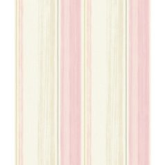   Grandeco Fiore FO4001 Anaranth  csíkos krém rózsaszín bézs  tapéta
