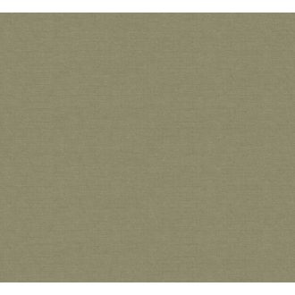   Finoman szőtt lenvászon struktúra tapintási mélységgel sápadt olajzöld/khakizöld tónus tapéta