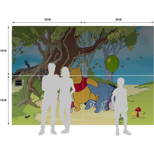 AG Design Winnie The Pooh Micimackó és barátai FTD0247 nagy méretű poszter