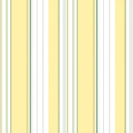 Lenyűgöző csíkos minta feltűnő és változatos csíkozással fehér sárga és zöld tónus tapéta