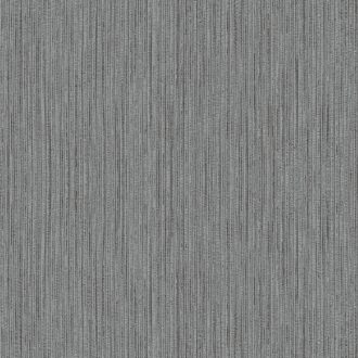   Finom csíkozású strukturált minta csillogó ezüstszálakkal szürke és sötétszürke tónus fémes hatás tapéta