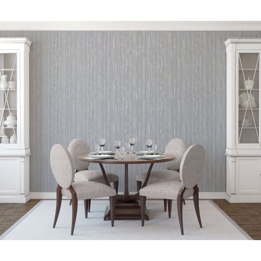 Szórt szemcsék és aranyló vonalak pompás fényjátéka bravúros struktúrminta ezüstszürke ezüst és arany tónus fémes hatás tapéta