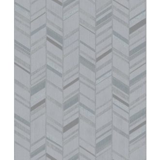   Csillogás és geometria! Glitteres chevron mintázat szürke kék ezüstszürke és fénylő ezüst tónus tapéta