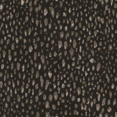   Kortárs leopárd minta tintafolt jellegű megjelenítésben antracit fekete szürke törtfehér és szürkésbarna tónus tapéta