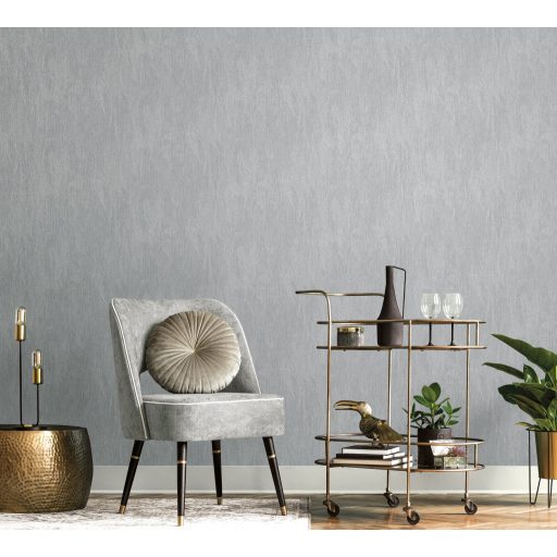 Töredezett pikkelyszerű fémes elemek enyhén hullámos struktúrmintája szürke és ezüst tónus fémes mintafény tapéta