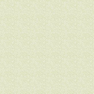   Kifejezetten nőies finom virágminta a kecsesség botanikai szinonímája zöld/zöldesszürke és krémfehér tónus tapéta