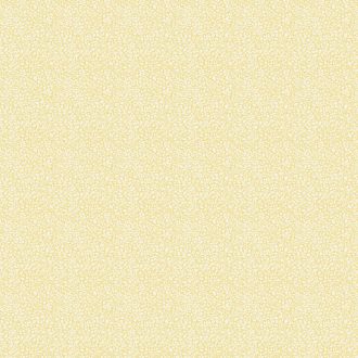   Kifejezetten nőies finom virágminta a kecsesség botanikai szinonímája meleg vajsárga és krémfehér tónus tapéta