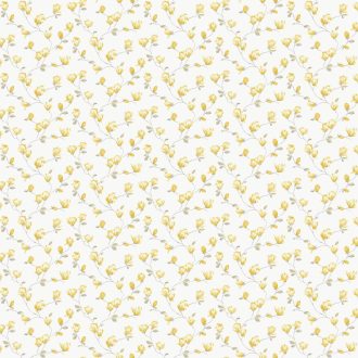   Magnóliavirágzás finom és elegáns megjelenítése krémfehér és meleg mézsárga tónus tapéta