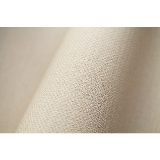 Caselio Escapade/Green Life 101570026 UNI METALLISSÉ Egyszínű strukturált textil fehér arany/bézs fémes hatás tapéta