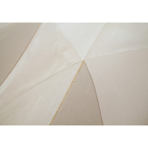 Caselio Green Life 101701021 PLENITUDE Geometrikus díszítőminta krém bézs barna arany tapéta