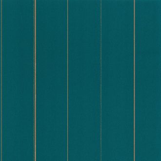   Caselio Green Life 101726122 PEACEFUL Csíkos design petrolkék arany tapéta