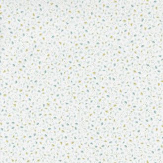 100767911  Gyerekszobai natur apró madarak  fehér mentazöld aranysárga csillogó hatás