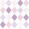 Gyerekszobai geometrikus szines rombuszminta csillagokkal fehér lila rózsaszín ezüst tapéta
