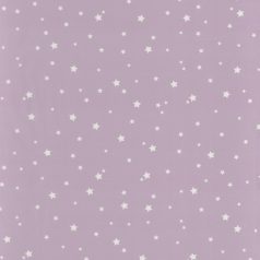   Caselio Girl Power 100945003 Gyerekszobai natur kis csillagok orgonalila krémfehér dekoranyag
