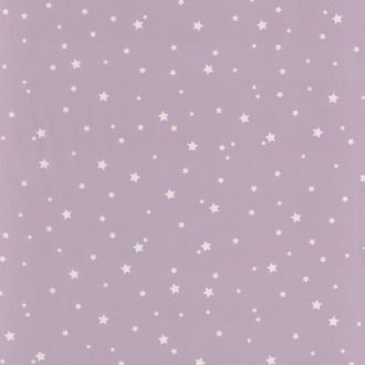   Caselio Girl Power 100945003 Gyerekszobai natur kis csillagok orgonalila krémfehér dekoranyag
