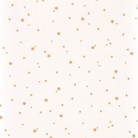 Caselio Girl Power 100952121 Gyerekszobai natur kis csillagok krémfehér arany függöny