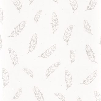 Caselio Girl Power 100969213  Gyerekszobai natur tollak krémfehér ezüst függöny