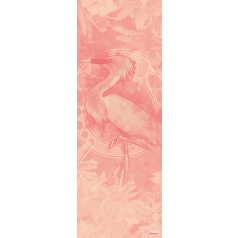   Komar Heritage Edition 1, HX2-002 Grue Fenséges darumadár rózsaszín pink korall digitális nyomat
