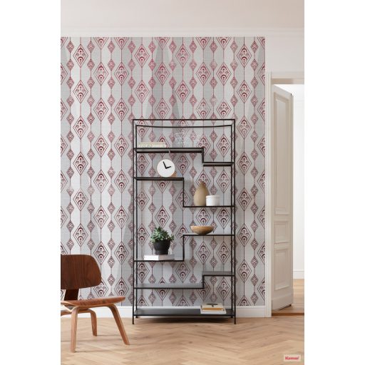 Komar Heritage Edition 1, HX4-015 Osiris filigrán gyöngyfüggöny hatású díszítőminta digitális nyomat